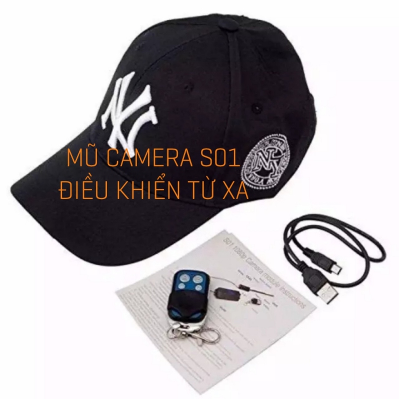 Mũ camera S01 siêu ngụy trang bí mật