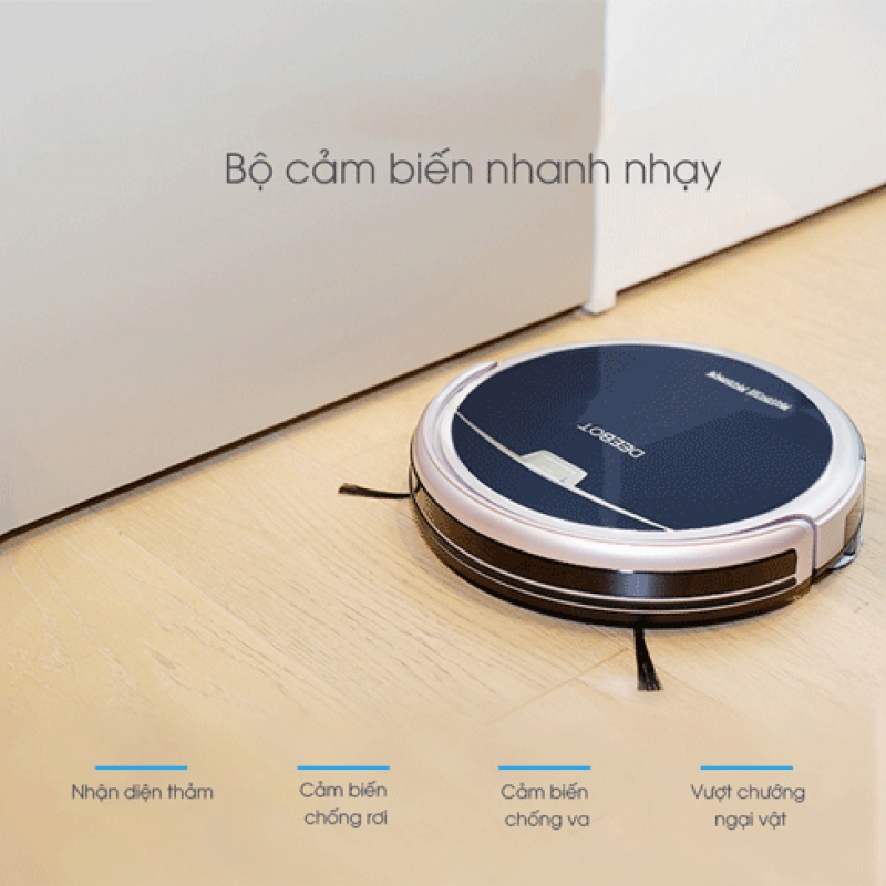 Robot hút bụi lau nhà Ecovacs Deebot CEN 558