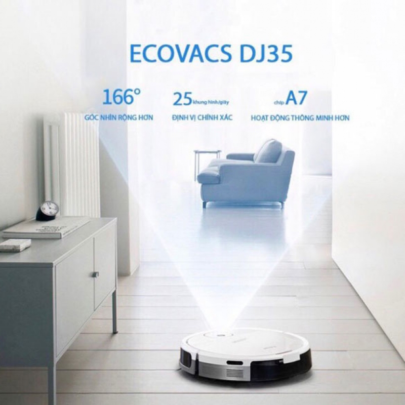 Robot hút bụi lau nhà ECOVACS DEEBOT DJ35