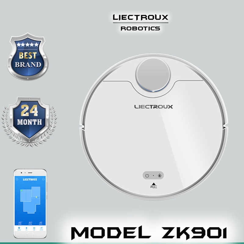 Robot hút bụi lau nhà Liectroux ZK901